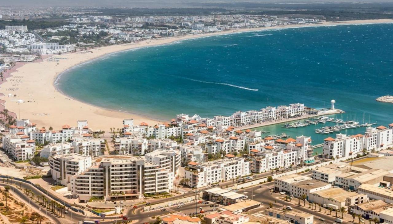New Sea Front Apartment 95Sqm With Unlimited Wi-Fi Agadir Exterior foto